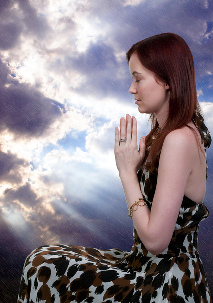 Woman praying - Photo, Image