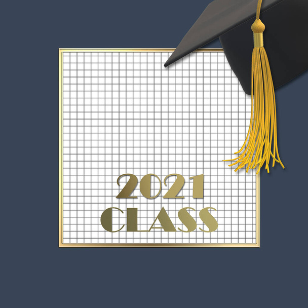 Casquillo graduación 2021 con borla - Foto, Imagen