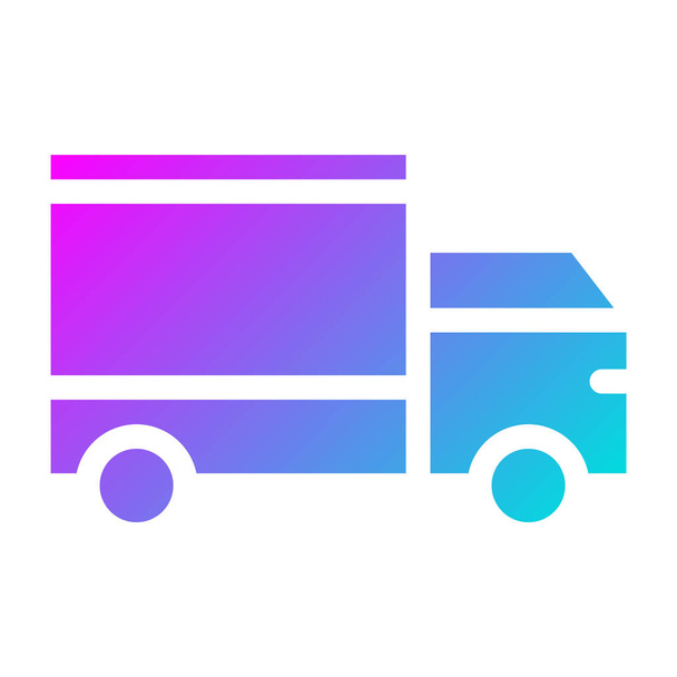 Design icona vettoriale camion consegna Illustratio - Vettoriali, immagini