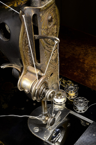 Máquina de coser Vintage
 - Foto, imagen