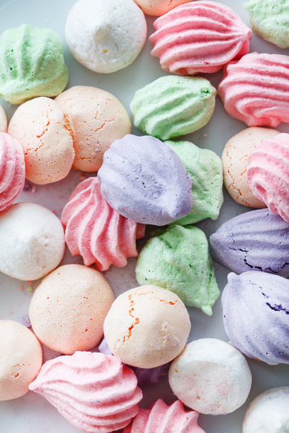 Pastel colorful meringue - Foto, immagini