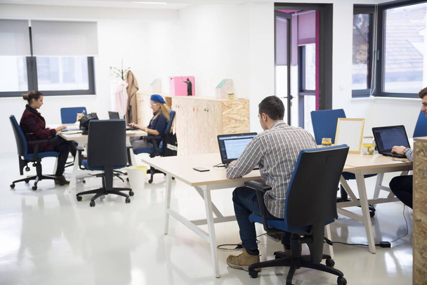 "startup business people group at office" - Fotó, kép