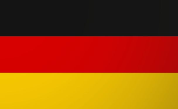 Saksan lippu
 - Vektori, kuva