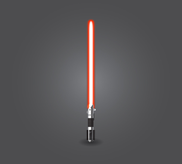 Red light saber - Вектор, зображення