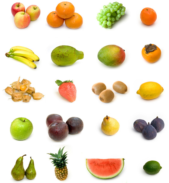 Large page of fruits - Photo, Image