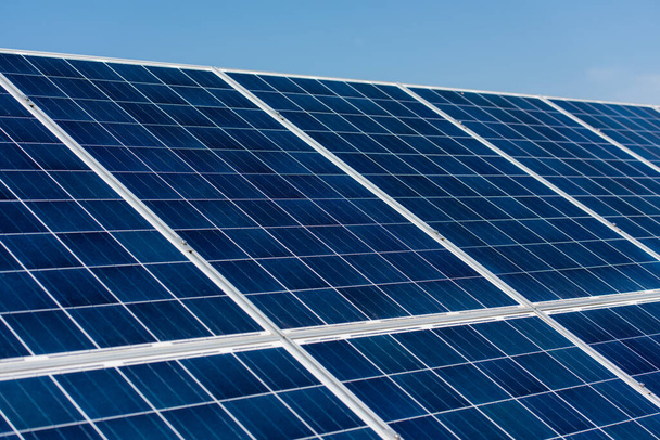 paneles solares, concepto de energía solar - Foto, imagen