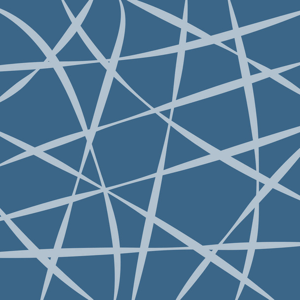 Fundo azul escuro abstrato com listras claras em forma de teia de aranha 0 - Vetor, Imagem