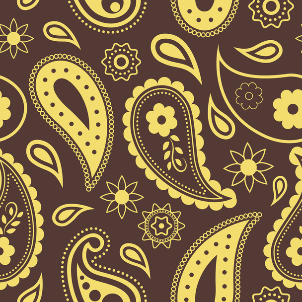 Seamless pattern. Paisley - Vektor, Bild
