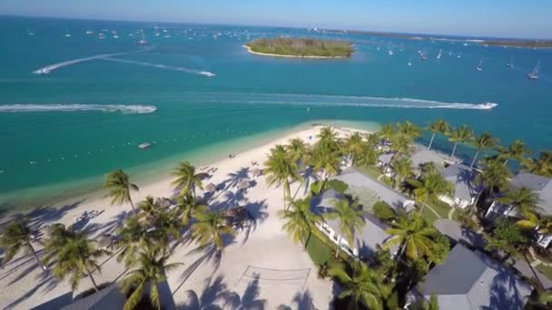 Aerial video of Sunset Key in Key West Florida - Footage, Video