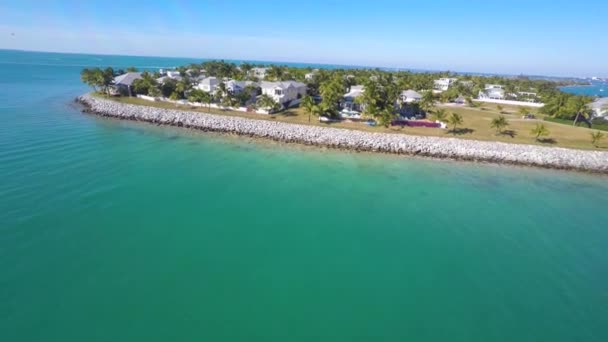 フロリダ州キーウェストのサンセット キーの空撮 - 映像、動画