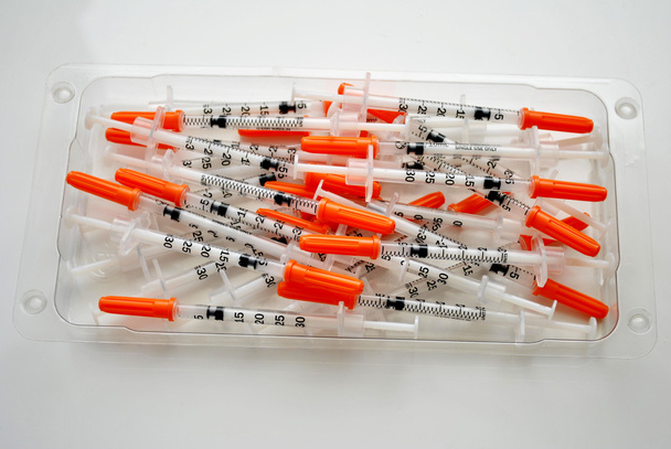 Tray of Needles - Photo, Image