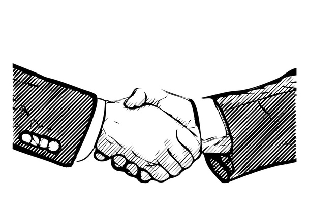 Üzleti megállapodás - Vektor, kép