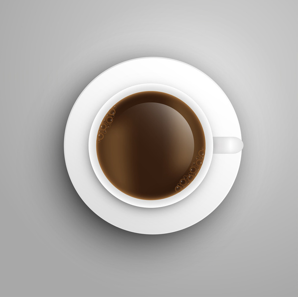 Xícara de café - Vetor, Imagem