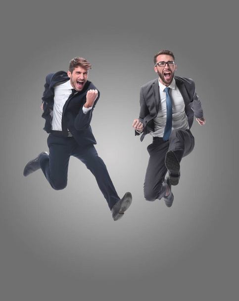  dois empresários alegres
 - Foto, Imagem