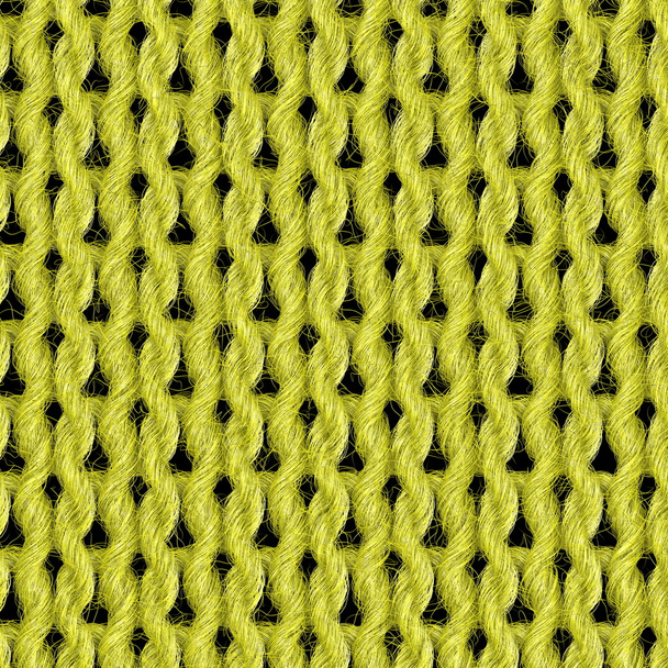 Strickschlingen aus Wolle - Foto, Bild