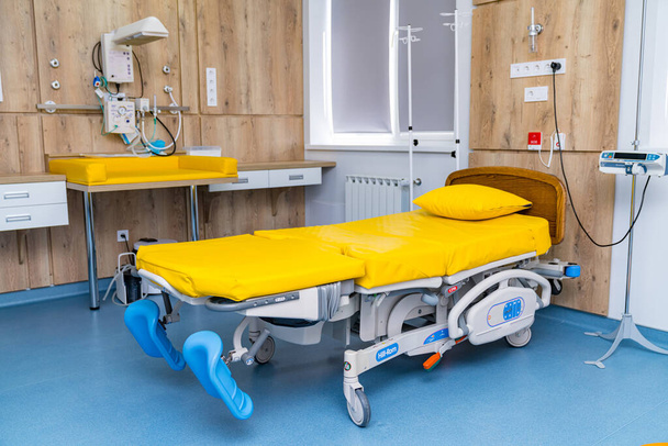 Sterile comfortable ward. Modern emergency recovery room. - Fotó, kép