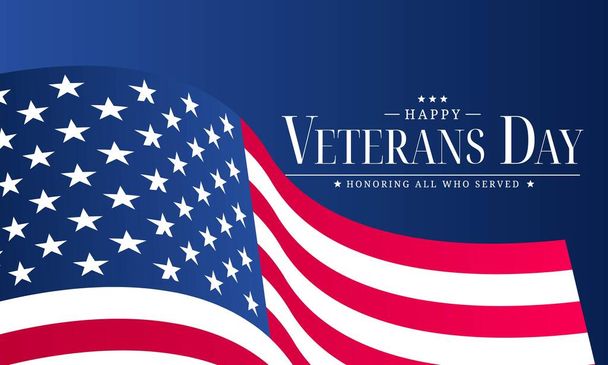 Den veteránů, Americký národní svátek - Vektor, obrázek