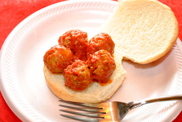 Meatball Sandwich - Photo, Image