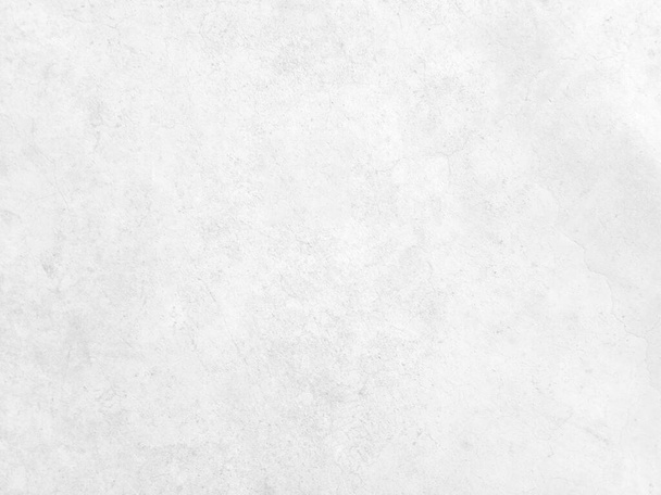Weiße Betonwand Hintergrund im Vintage-Stil für grafische Gestaltung oder Tapete. Muster aus weichem Zementboden im Retro-Konzept. Grau abstrakte Textur Detail in der Konstruktion. - Foto, Bild