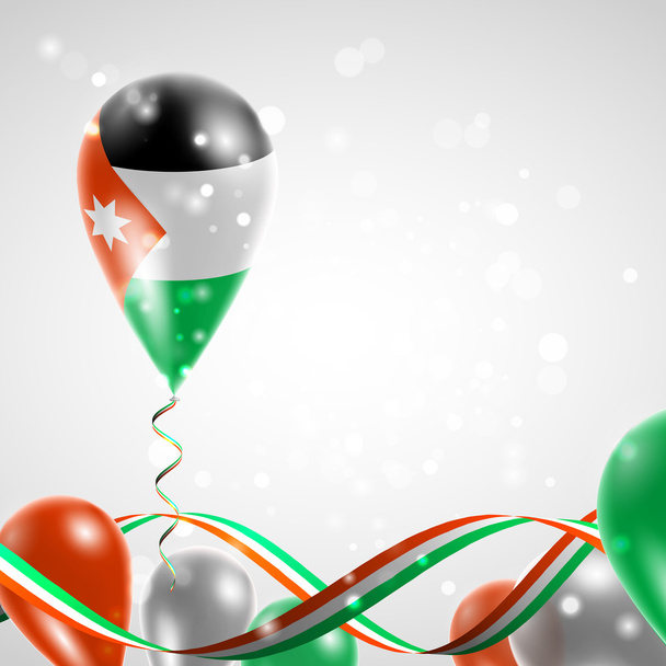 Bandiera della Giordania su palloncino
 - Vettoriali, immagini