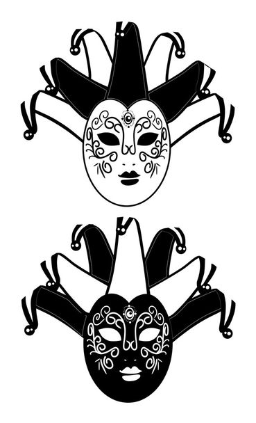 Venezianische Maske - Vektor, Bild