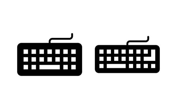 Wektor ikony klawiatury dla aplikacji internetowych i mobilnych. znak i symbol klawiatury - Wektor, obraz