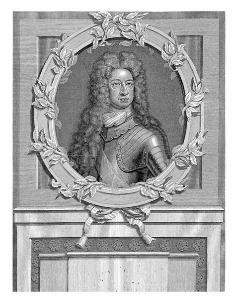 Retrato de Jorge I de Gran Bretaña, Felipe de Gracia, 1714 - 1732 Jorge I de Hannover, rey de Gran Bretaña. - Foto, imagen
