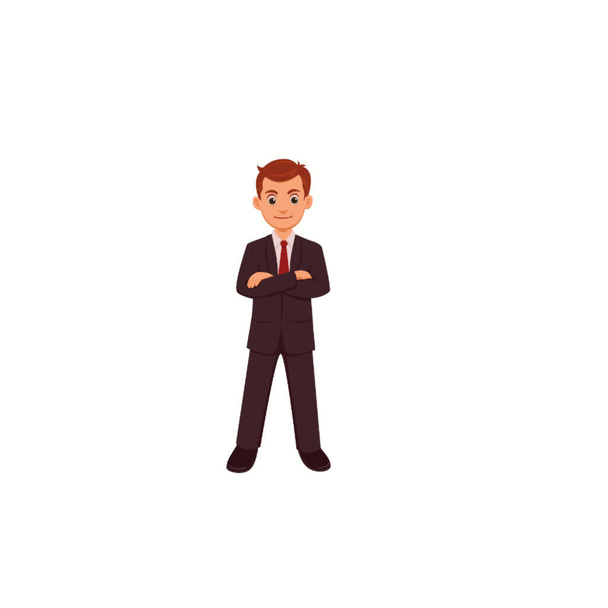 businessman with tie, vector illustration - Foto, immagini