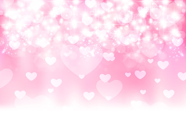 Valentine Heart Background - Vector, Image
