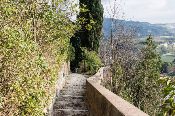 schody, středověké pevnosti - Fotografie, Obrázek