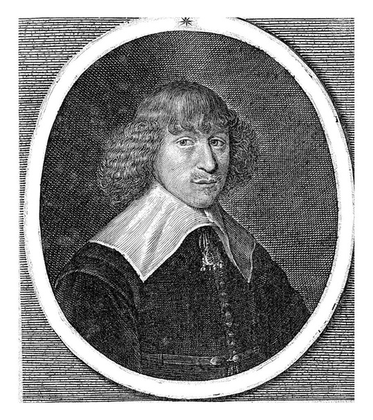 Retrato de Pieter van der Straten a la edad de 24 años, Cornelis van Dalen (I), 1640 1665 Retrato de Pieter van der Straten a la edad de 24 años. - Foto, Imagen