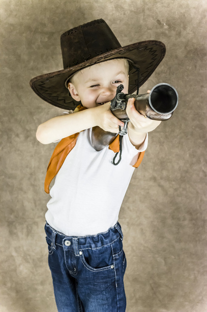 Boy cowboy - Foto, imagen