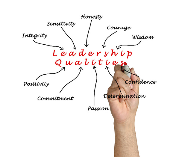 Diagrama de qualidades de liderança
 - Foto, Imagem