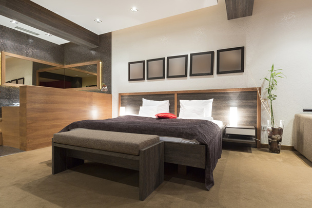 Moderno lusso camera da letto interno - Foto, immagini