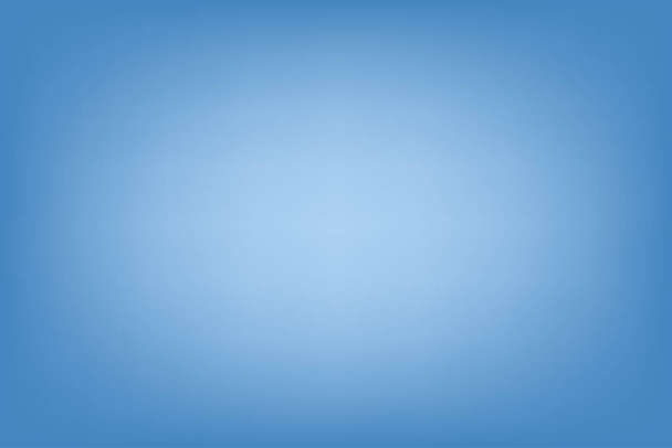 Abstraktní modrá rozmazané pozadí, hladký gradient textury barva, lesklé světlé webové stránky vzor, banner záhlaví nebo postranní panel grafika obrázek vektorové ilustrace - Vektor, obrázek