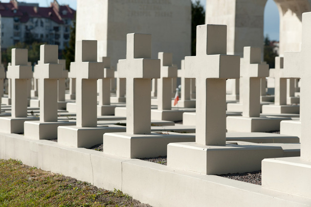 Military cemetery - Zdjęcie, obraz