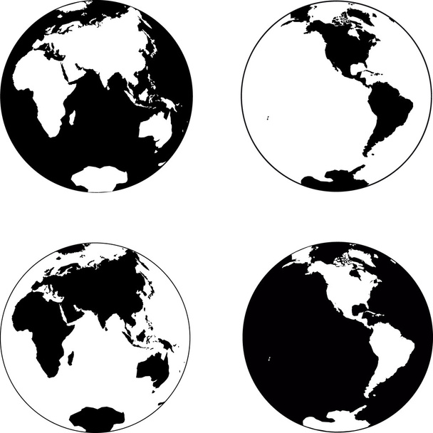 Planet Erde - Vektor, Bild