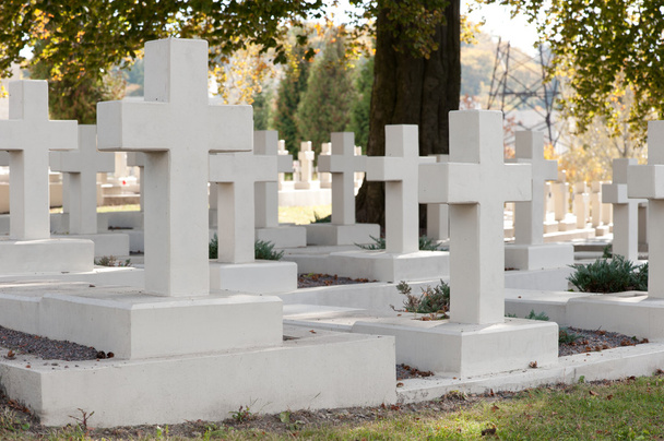 Military cemetery - Φωτογραφία, εικόνα