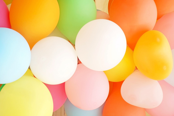 Arka plan için renkli birçok balon - Fotoğraf, Görsel