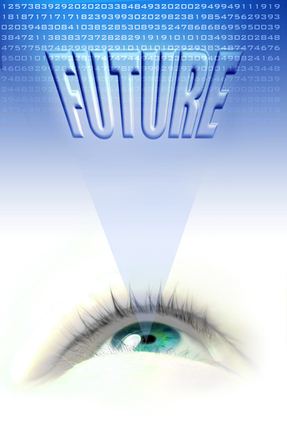 将来の目 - 写真・画像