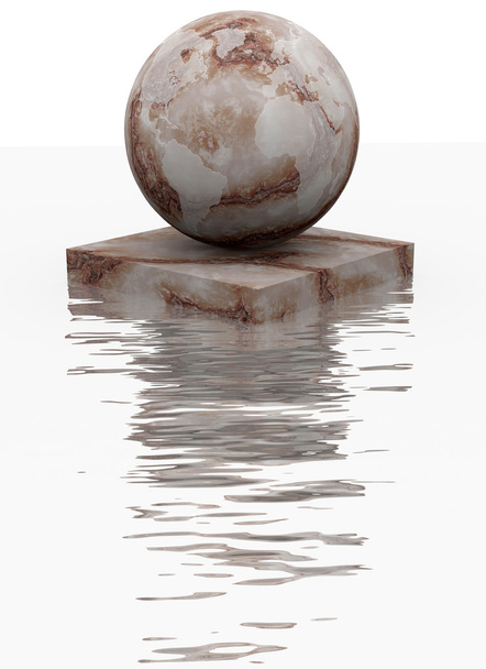 Marble sphere - Photo, Image