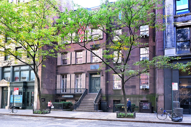 NEW YORK - 25 OCT 2022: Theodore Roosevelt Birthplace National Historic Site, in the Flatiron District of Manhattan. - Photo, image