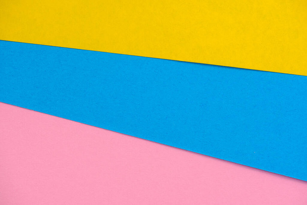 Kolorowe teksturowane tło papieru zbliżenie makro fotografii - Zdjęcie, obraz