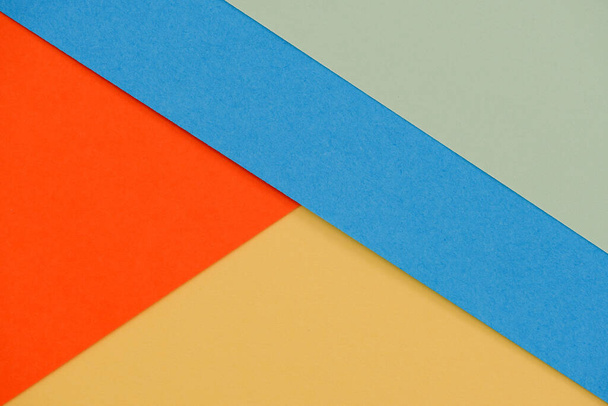 Çok renkli kağıt arkaplanı yakın plan makro fotoğrafçılık - Fotoğraf, Görsel