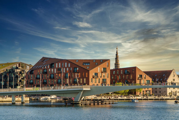 Kroyers Plads, Christianshavn, Kopenhag, Danimarka 'da karışık kullanım geliştirme. - Fotoğraf, Görsel
