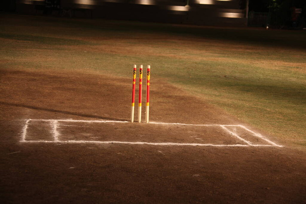 Cricket Ground 'daki Çarpışmalar - Fotoğraf, Görsel