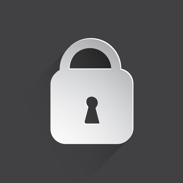 padlock web icon - Fotografie, Obrázek