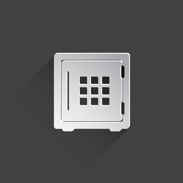  bank safe icon - Foto, afbeelding