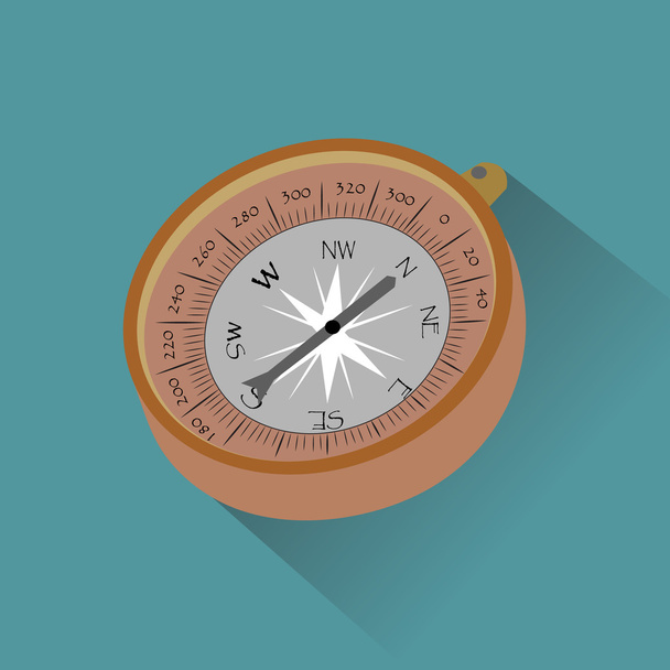  Compass. Vector Illustration. - Vector, Image