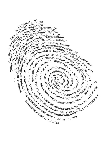 Binary fingerprint - Vector, Image